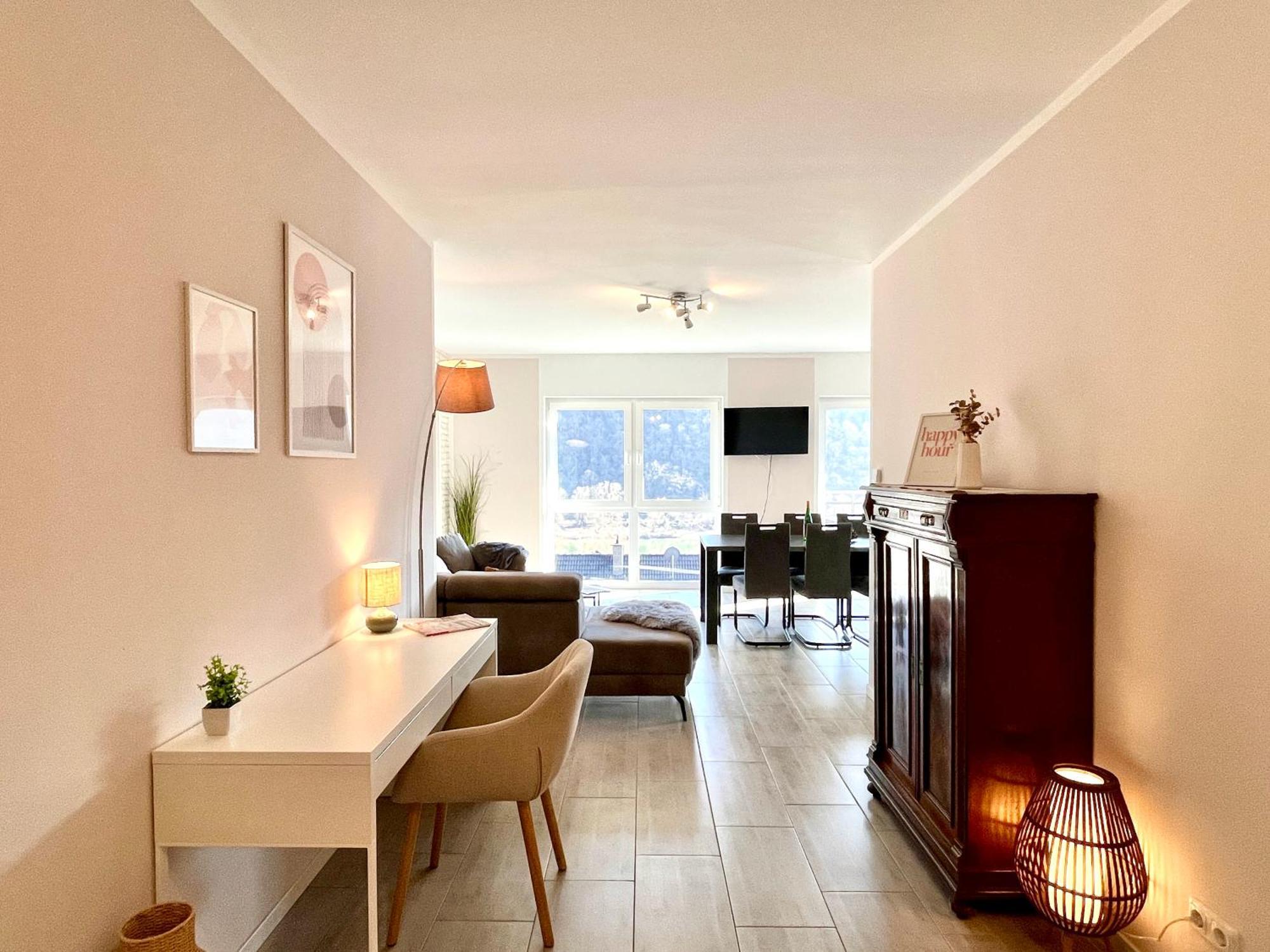 Ferienwohnung Moseltraum, 1-6 Pers, Mit 3 Schlafzimmer Und Panoramabalkon Müden Eksteriør billede
